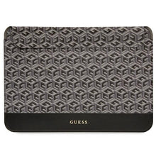 Заредете изображение във визуализатора на галерията – Original GUESS Laptop Sleeve GCube Stripes GUCS14HGCFSEK 14 inches black
