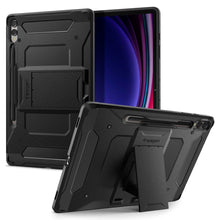 Заредете изображение във визуализатора на галерията – Spigen TOUGH ARMOR "PRO" GALAXY TAB S9+ PLUS 12.4 X810 / X816B BLACK
