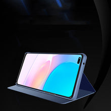 Заредете изображение във визуализатора на галерията – Clear View Case cover for Huawei nova 8i cover with a flap black
