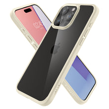 Заредете изображение във визуализатора на галерията – Spigen Ultra Hybrid, sand beige - iPhone 15 Pro
