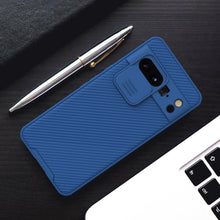 Заредете изображение във визуализатора на галерията – Nillkin CamShield Pro Case with Camera Cover for Google Pixel 8 Pro - Green
