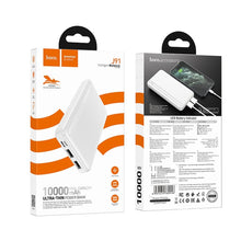 Заредете изображение във визуализатора на галерията – Hoco power bank 10 000mah j91 white - TopMag

