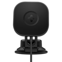 Заредете изображение във визуализатора на галерията – SPIGEN ITS35W-3 Onetap Pro 3 Magnetic Magsafe Windshield &amp; Dashboard Car Mount Wireless Charger black
