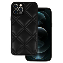 Заредете изображение във визуализатора на галерията – Leather 3D Case for Iphone 12 Pro design 3 black

