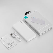 Заредете изображение във визуализатора на галерията – Joyroom powerbank 10000mAh Dazzling Series 12W white (JR-T016)
