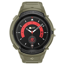 Заредете изображение във визуализатора на галерията – SPIGEN Rugged Armor ”PRO” for SAMSUNG WATCH 5 PRO (45 MM) vintage khaki

