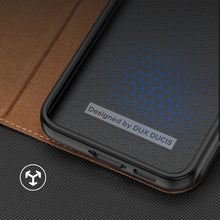 Заредете изображение във визуализатора на галерията – Dux Ducis Skin X2 case Samsung Galaxy S23 flip case wallet stand brown
