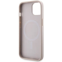 Заредете изображение във визуализатора на галерията – Guess GUHMP14SP4RPSP iPhone 14 6.1" pink/pink hardcase 4G Printed Stripes MagSafe
