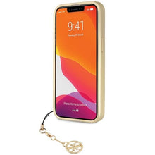 Заредете изображение във визуализатора на галерията – Guess GUHCP14LGF4GGR iPhone 14 Pro 6.1" grey/grey hardcase 4G Charms Collection
