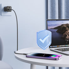 Заредете изображение във визуализатора на галерията – Joyroom cable USB - Lightning 2.4A Surpass Series 1.2 m black (S-UL012A11)
