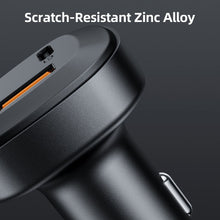 Заредете изображение във визуализатора на галерията – Acefast car charger usb a + 2 x typ c qc4.0 pd66w pps afc fcp b3 black
