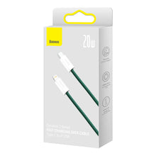 Заредете изображение във визуализатора на галерията – Baseus Dynamic 2 Series USB-A - Lightning 2.4A 480Mbps cable 2m green
