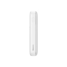 Заредете изображение във визуализатора на галерията – Baseus Comet Series powerbank with display 20000mAh 22.5W - white + USB-A - USB-C 0.3m cable - white
