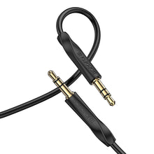 Заредете изображение във визуализатора на галерията – Borofone Cable BL16 - jack 3,5mm to jack 3,5mm - 1 metr black
