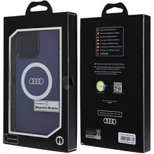 Заредете изображение във визуализатора на галерията – Audi IML Big Logo MagSafe case for iPhone 14 Pro Max - blue
