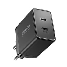 Заредете изображение във визуализатора на галерията – Joyroom JR-TCF09 fast charger 2x USB-C 40W - black
