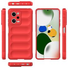 Заредете изображение във визуализатора на галерията – Magic Shield Case for Xiaomi Redmi Note 12 Pro / Poco X5 Pro 5G flexible armored cover red
