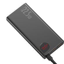 Заредете изображение във визуализатора на галерията – Baseus Adaman power bank with fast charging 20000mAh 22.5W + USB C 3A cable 0.3m black

