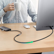 Заредете изображение във визуализатора на галерията – Ugreen cable extension adapter USB C (male) - USB C (female) 100W 10Gb/s 1m black
