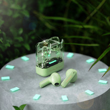 Заредете изображение във визуализатора на галерията – Dudao U18Pro Bluetooth 5.3 TWS wireless headphones - green
