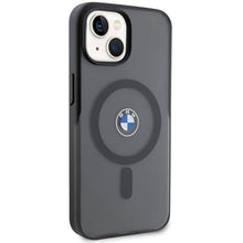 Заредете изображение във визуализатора на галерията – BMW IML Signature MagSafe case for iPhone 15 Plus / 14 Plus - black
