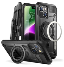 Заредете изображение във визуализатора на галерията – Supcase UB PRO MAG MAGSAFE IPHONE 15 BLACK
