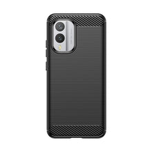 Заредете изображение във визуализатора на галерията – Carbon Case silicone case for Nokia X30 - black
