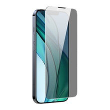 Заредете изображение във визуализатора на галерията – Baseus Privacy Tempered Glass for iPhone 14 / 13 Pro / 13 Full Screen 0.4mm Privacy Filter Anti Spy + Mounting Kit
