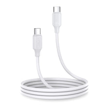 Заредете изображение във визуализатора на галерията – Joyroom cable USB-C - USB-C 480Mb / s 60W 1m white (S-CC060A9)
