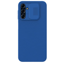 Заредете изображение във визуализатора на галерията – Nillkin CamShield Case for Samsung Galaxy A14 5G / Galaxy A14 cover with camera cover blue
