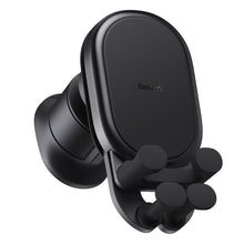 Заредете изображение във визуализатора на галерията – Baseus Stable Series air vent car holder black (SUWX020001)
