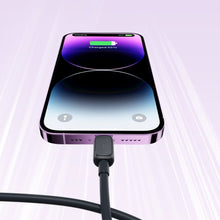 Заредете изображение във визуализатора на галерията – Lightning - USB 2.4A cable 1.2m Joyroom S-AL012A14 - black
