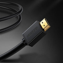 Заредете изображение във визуализатора на галерията – Ugreen HD103 Cable 270 Degree HDMI 2.0 / 4K / 60Hz / 1080p / 30AWG / 3m Black (10122)
