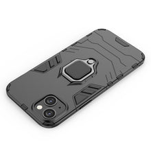 Заредете изображение във визуализатора на галерията – Ring Armor case for Samsung Galaxy A04s armored cover magnetic holder ring black
