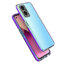 Заредете изображение във визуализатора на галерията – Spring Case Cover for Realme 9i, Oppo A36 / A76 / A96 silicone cover with frame black

