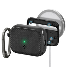 Заредете изображение във визуализатора на галерията – Spigen MAG ARMOR MAGSAFE Apple AIRPODS PRO 1 / 2 MATTE BLACK
