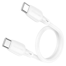 Заредете изображение във визуализатора на галерията – Borofone Cable BX93 Super Power - Type C to Type C - 60W 3A 0,25 metres white
