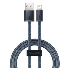 Заредете изображение във визуализатора на галерията – Baseus iPhone USB cable - Lightning 1m, 2.4A gray (CALD000416)

