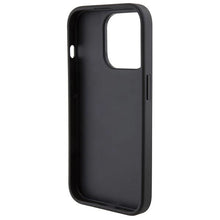 Заредете изображение във визуализатора на галерията – Ferrari Perforated Waves Metal Logo case for iPhone 15 Pro - black

