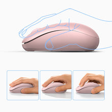Заредете изображение във визуализатора на галерията – Ugreen MU105 2.4GHz USB wireless mouse - pink
