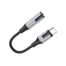 Заредете изображение във визуализатора на галерията – Borofone Adapter BV19 Creator Audio - Type C to jack 3,5mm - black
