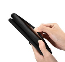Заредете изображение във визуализатора на галерията – iCarer Wallet Case for Samsung Galaxy S23 Ultra leather case wallet black
