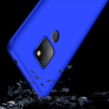 Заредете изображение във визуализатора на галерията – GKK 360 Protection Case Front and Back Case Full Body Cover Huawei Mate 20 blue
