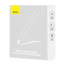 Заредете изображение във визуализатора на галерията – Baseus replaceable silicone tips for a stylus 12pcs. white (soft)
