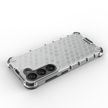 Заредете изображение във визуализатора на галерията – Honeycomb case for Samsung Galaxy S23 armored hybrid cover black
