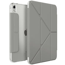 Заредете изображение във визуализатора на галерията – Uniq case Camden iPad 10 gen. (2022) grey/grey fossil Antimicrobial
