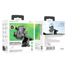 Заредете изображение във визуализатора на галерията – Borofone Car holder BH99 Wind to dashboard black
