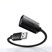 Заредете изображение във визуализатора на галерията – Extension cable USB 2.0 0.5m Baseus AirJoy Series - black

