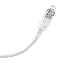 Заредете изображение във визуализатора на галерията – Baseus Explorer Series cable USB - Lightning 2.4A 2 m white (CATS010102)
