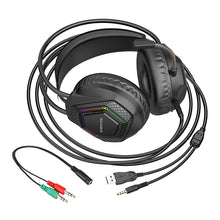 Заредете изображение във визуализатора на галерията – Borofone Headphones BO105 Thunder black
